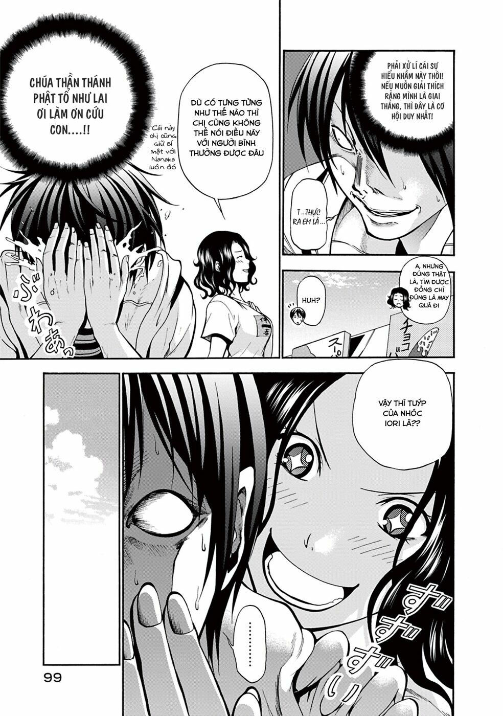 cô gái thích lặn - grand blue chapter 7 10
