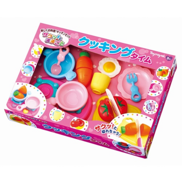 Bộ Tập Nấu Cooking Time Toyroyal 5651 (12 Món)