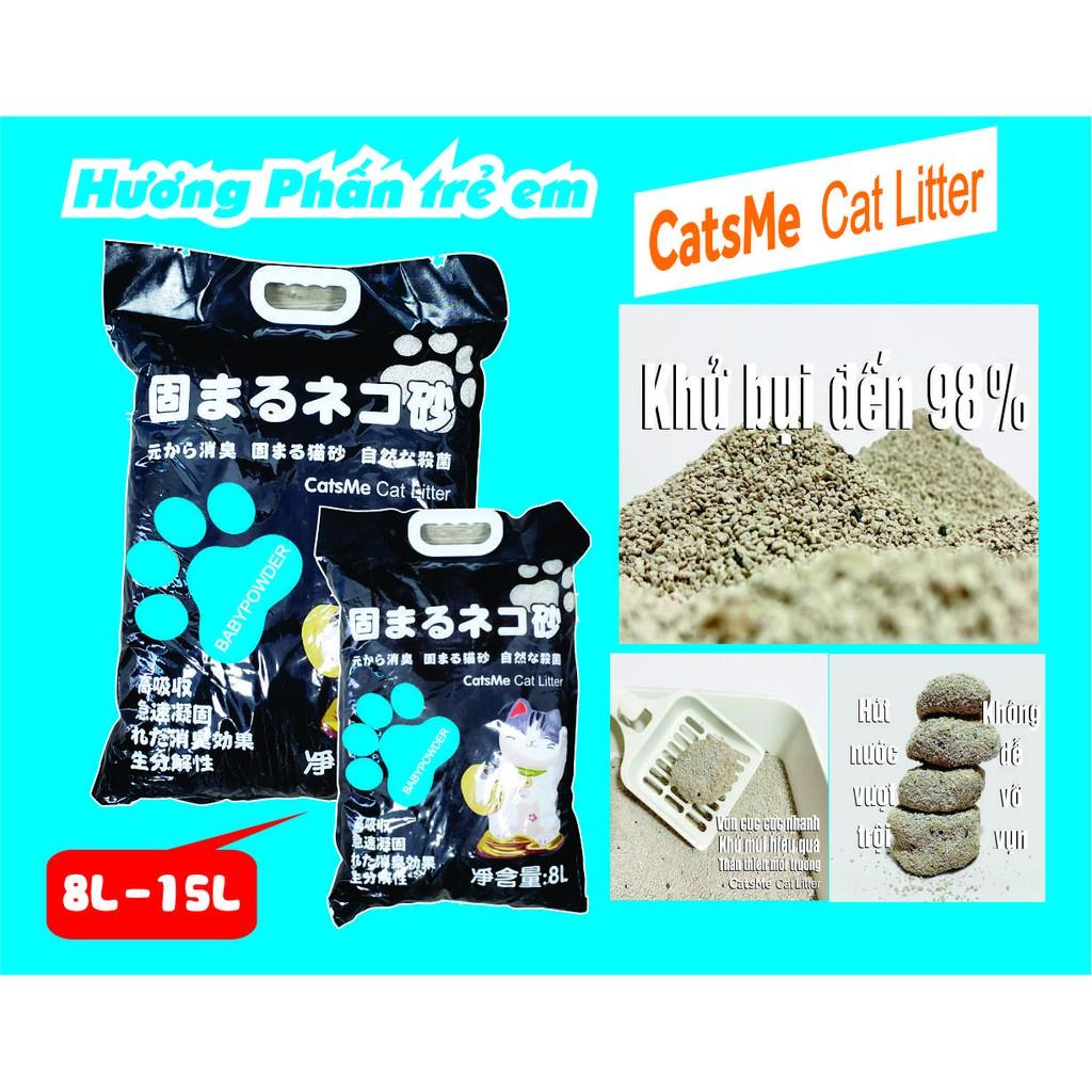 Cát vệ sinh cho mèo cát nhật litter 15L - cát mèo