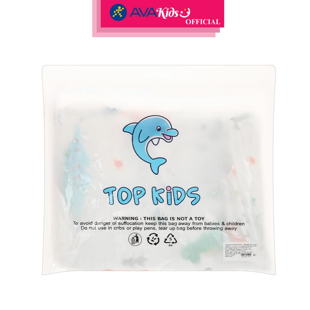 Khăn tắm xô cotton TOP KIDS 5 lớp 110x110 cm - Màu ngẫu nhiên