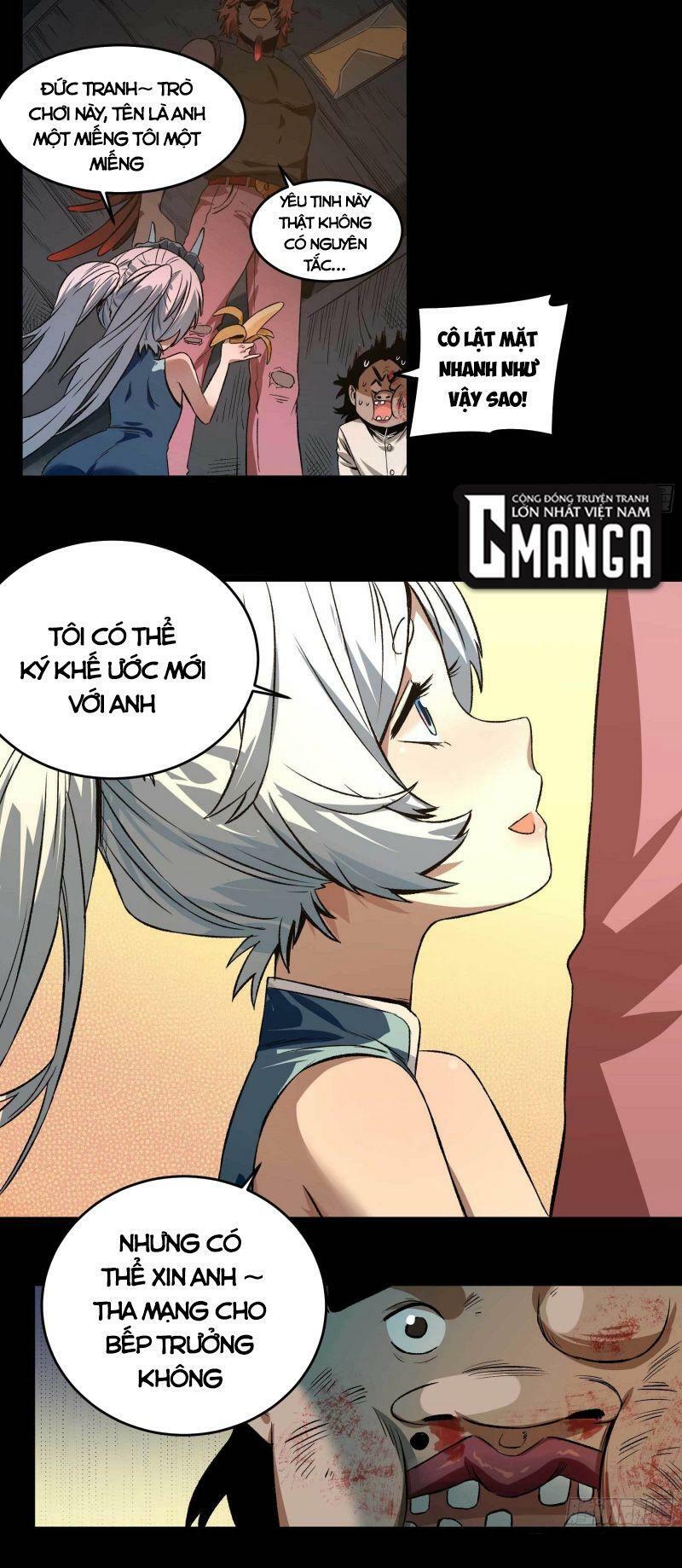 con quỷ đã sẵn sàng cho bữa tối ! chapter 12 8