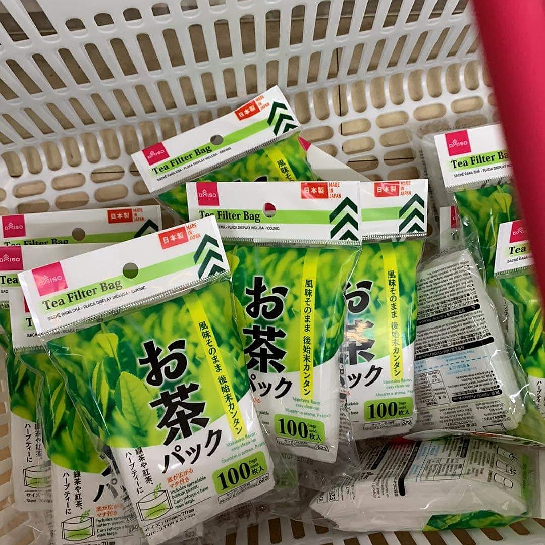 Túi lọc trà Daiso Nhật Bản gói 100 túi