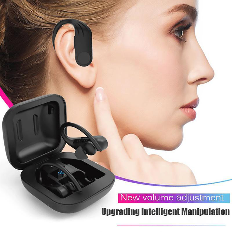 Tai Nghe Bluetooth 5.0 Sport Earhook B11 Dalugi ,Có Dock Sạc Led Chống Nước Cao Cấp - Chính Hãng