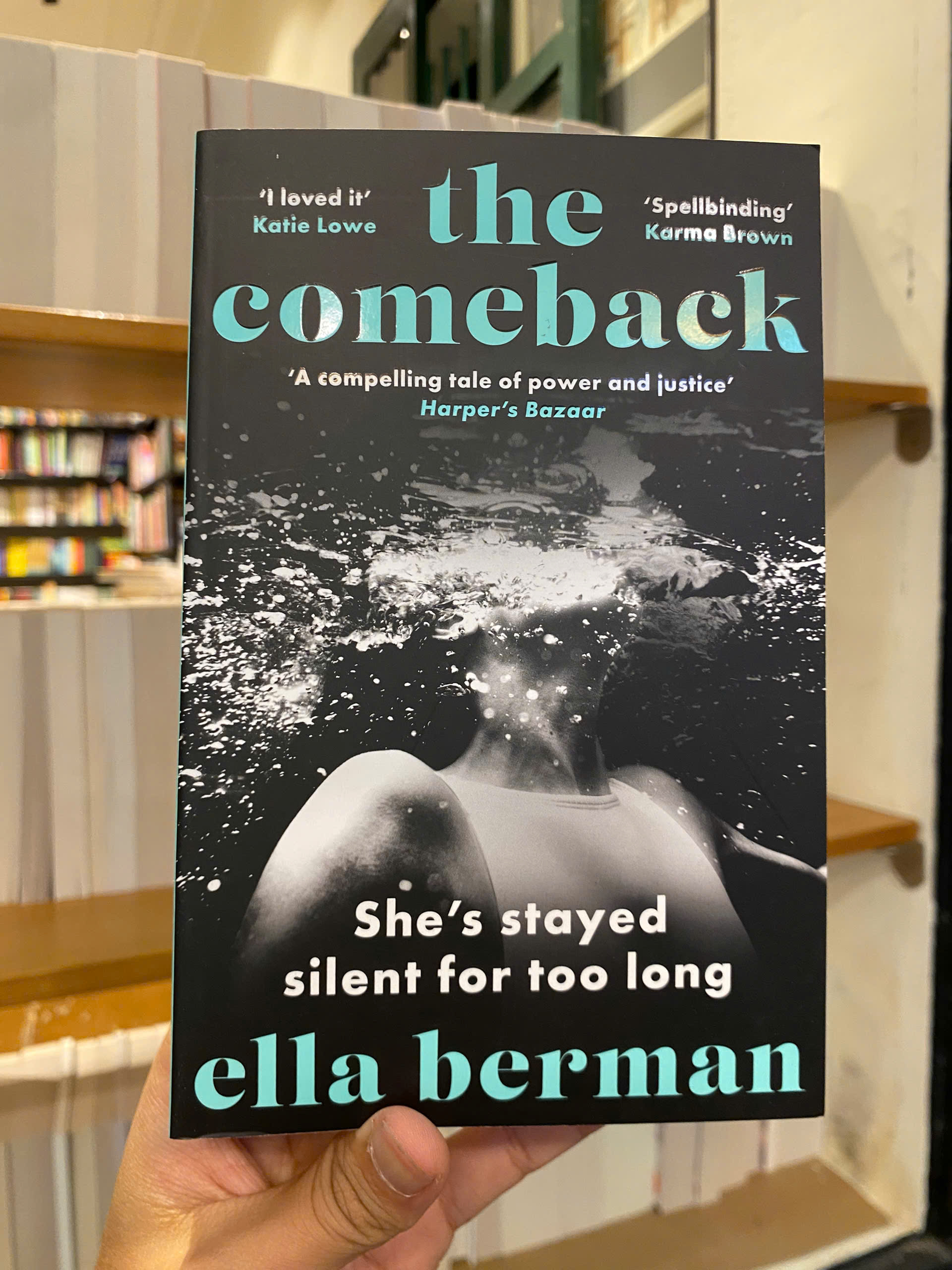 Sách - The Comeback by Ella Berman | English Contemporary Thriller - Sách ngoại văn