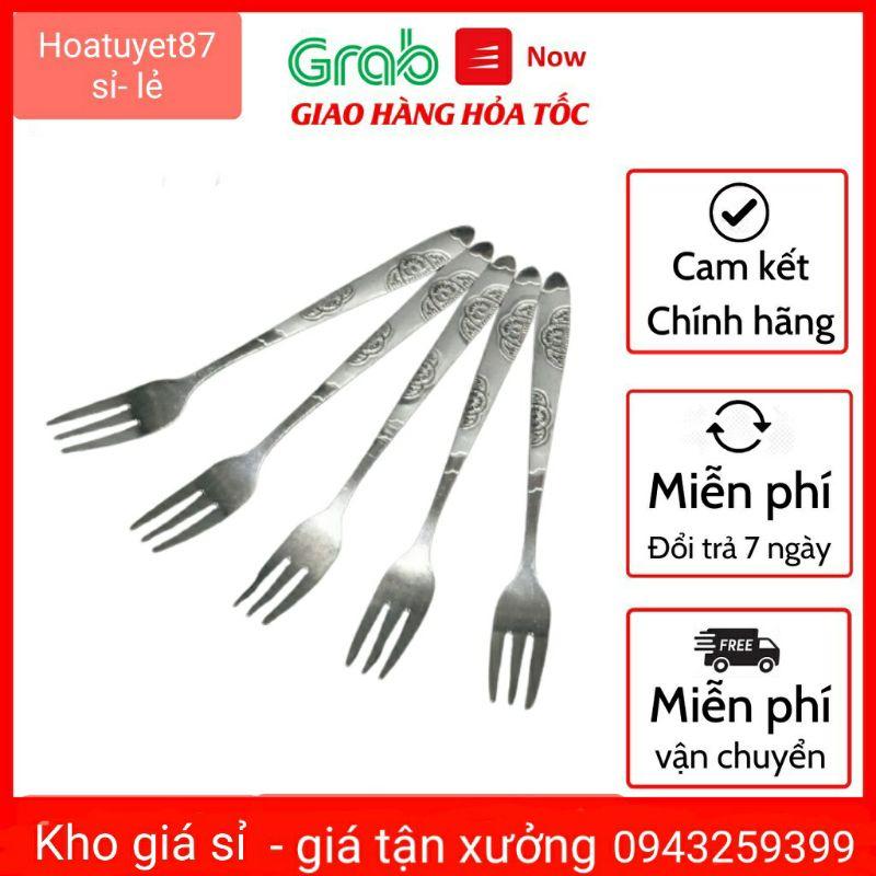 Rĩa ăn hoa quả - Dĩa inox cao cấp loại 1 RẺ VÔ ĐỊCH