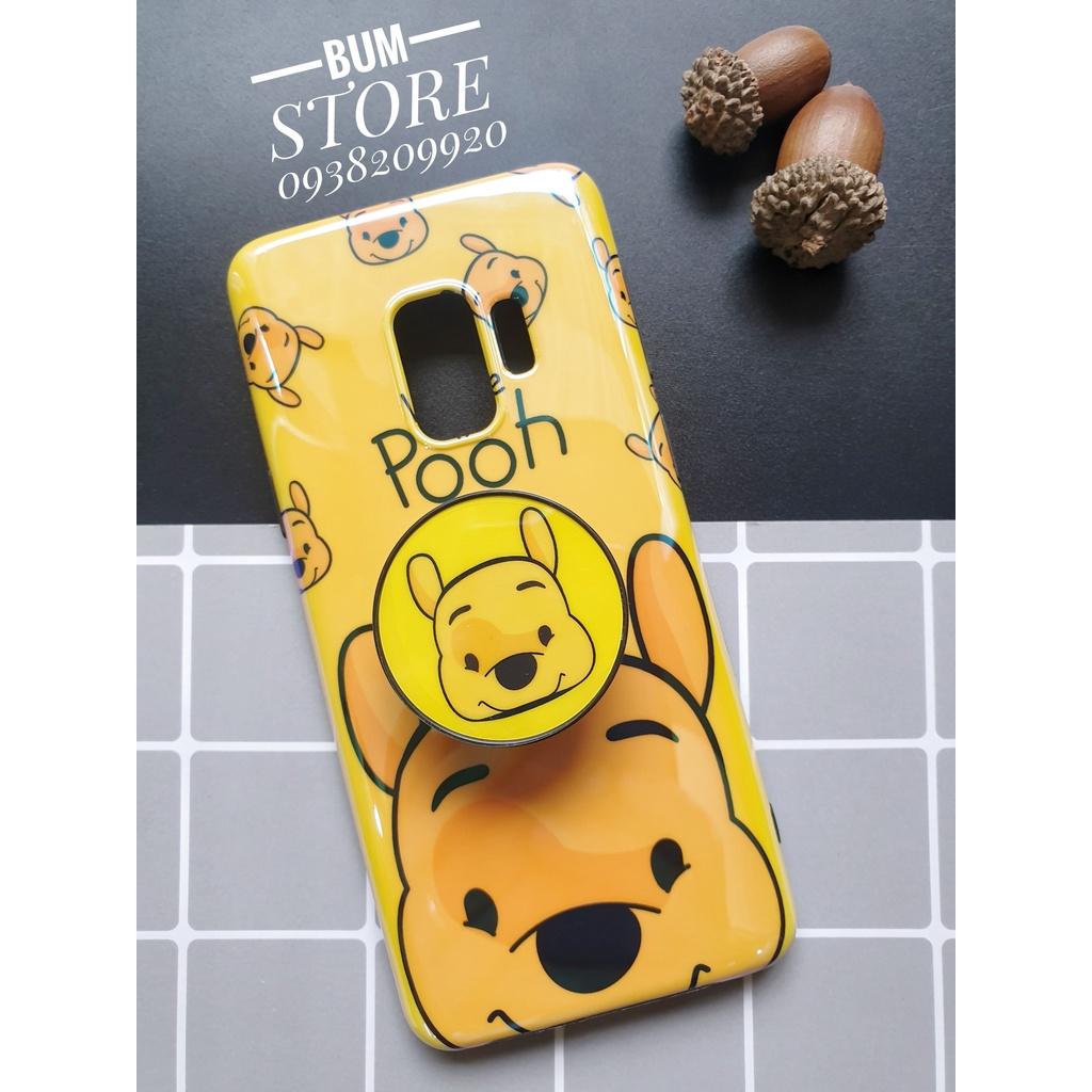Ốp dẻo Phủ Bóng POOH Cho Samsung Note S10+ / S10 / Note 8 / Note 9 / S9 Plus / S8 Plus