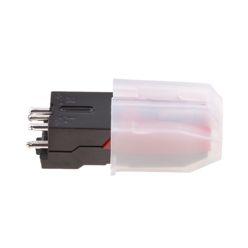 2x Phonograph Turntable Cartridge Stylus Needles For Vinyl LP Record