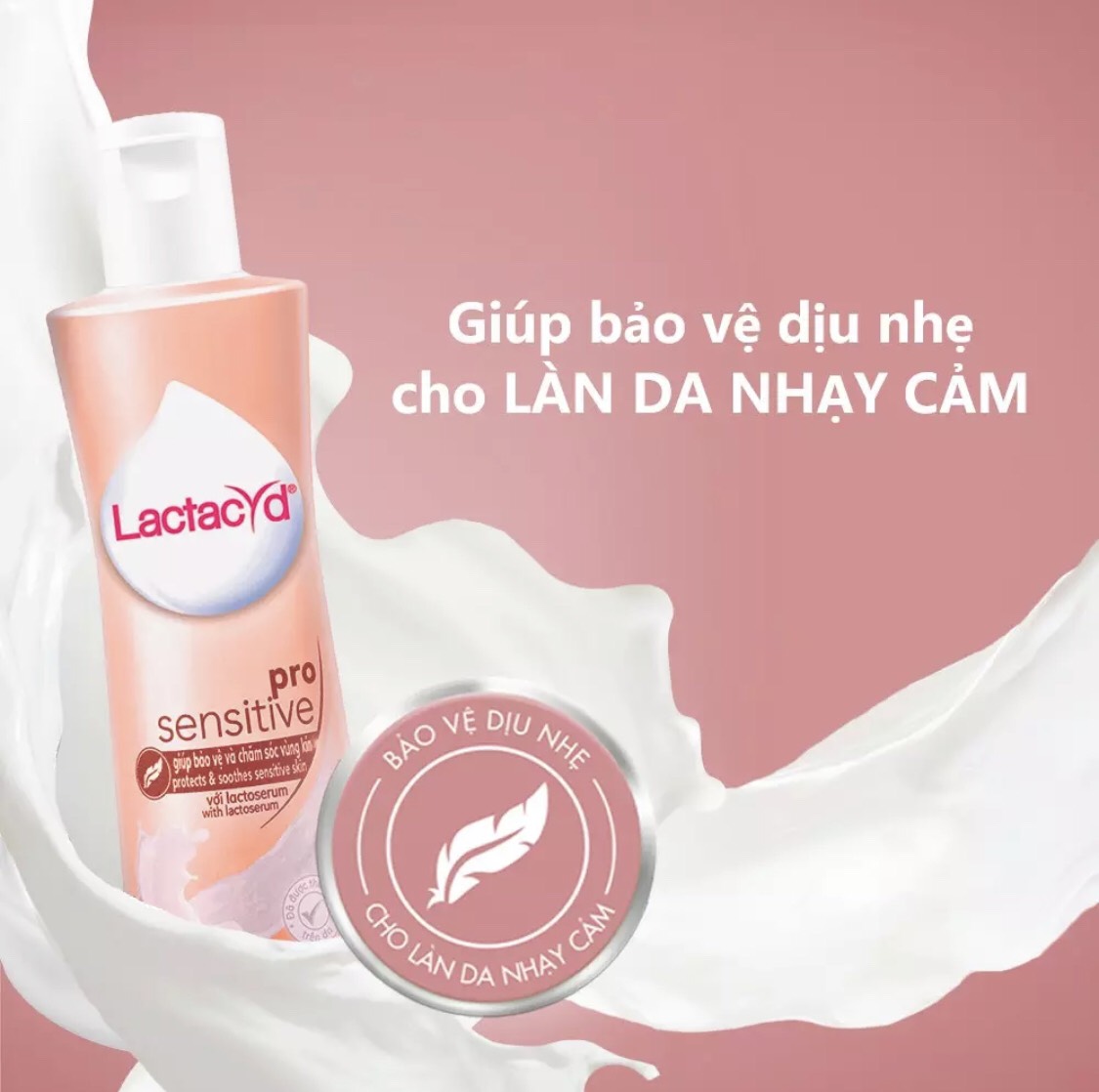 Dung Dịch Rửa Vệ Sinh Phụ Nữ Hàng Ngày Lactacyd FH (250ml)