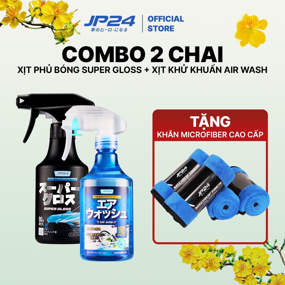 [Hàng Nhật_ loại Xịn] Xịt chống bám nước kính ô tô JP24 Raijin dung tích 204ml siêu chống nước, hình thành tráng gương bảo vệ kính chắn gió khỏi bụi bẩn