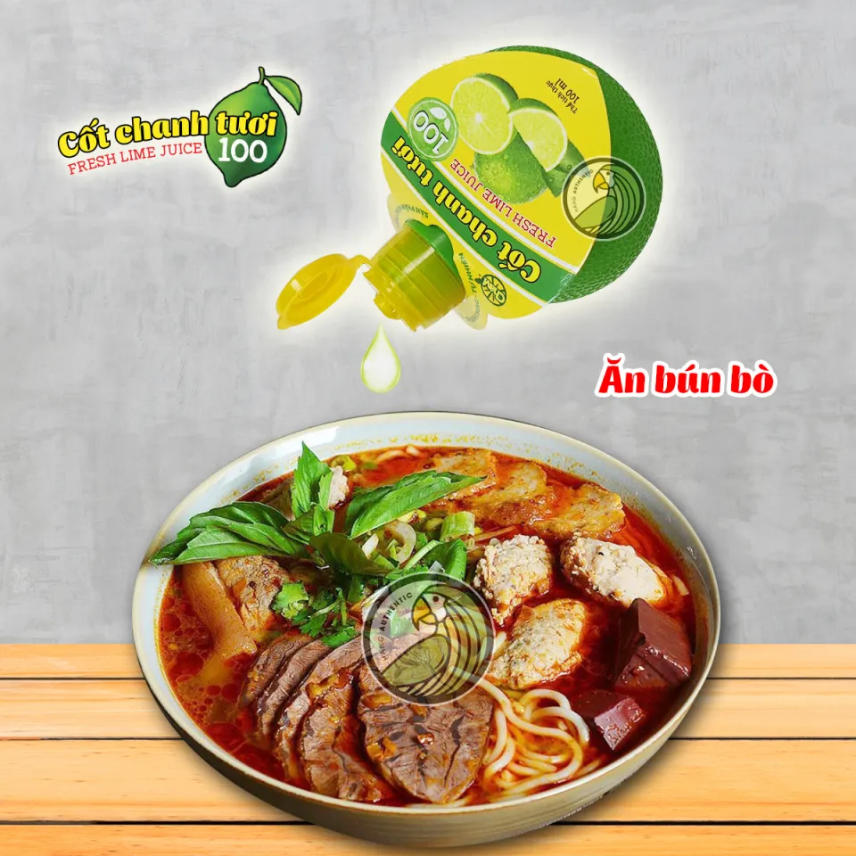 Cốt Chanh Tươi Chavi Chai 100ml