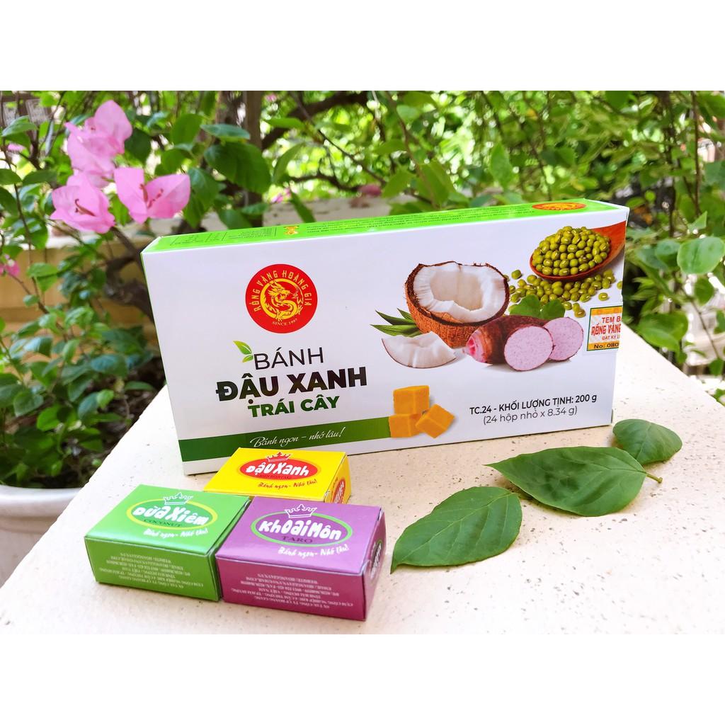 BÁNH ĐẬU XANH TRÁI CÂY - đậu xanh kết hợp 3 vị trái cây - CHÍNH HÃNG