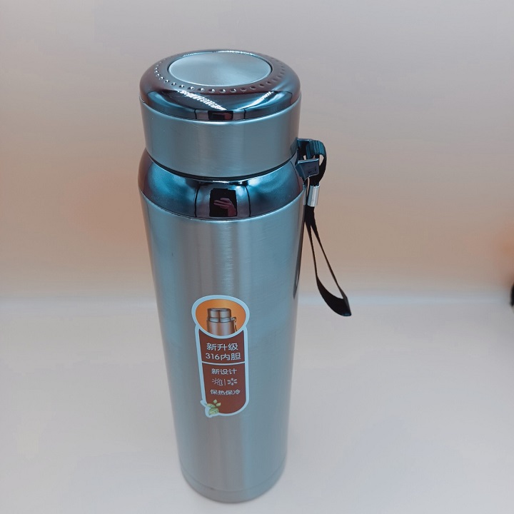 Bình Giữ Nhiệt 1000 ml INOX SUS 316 kiểu dáng thể thao, giữ nóng lạnh tốt, Có Tấm Lọc, Giữ Nhiệt Lên Đến 24 Tiếng