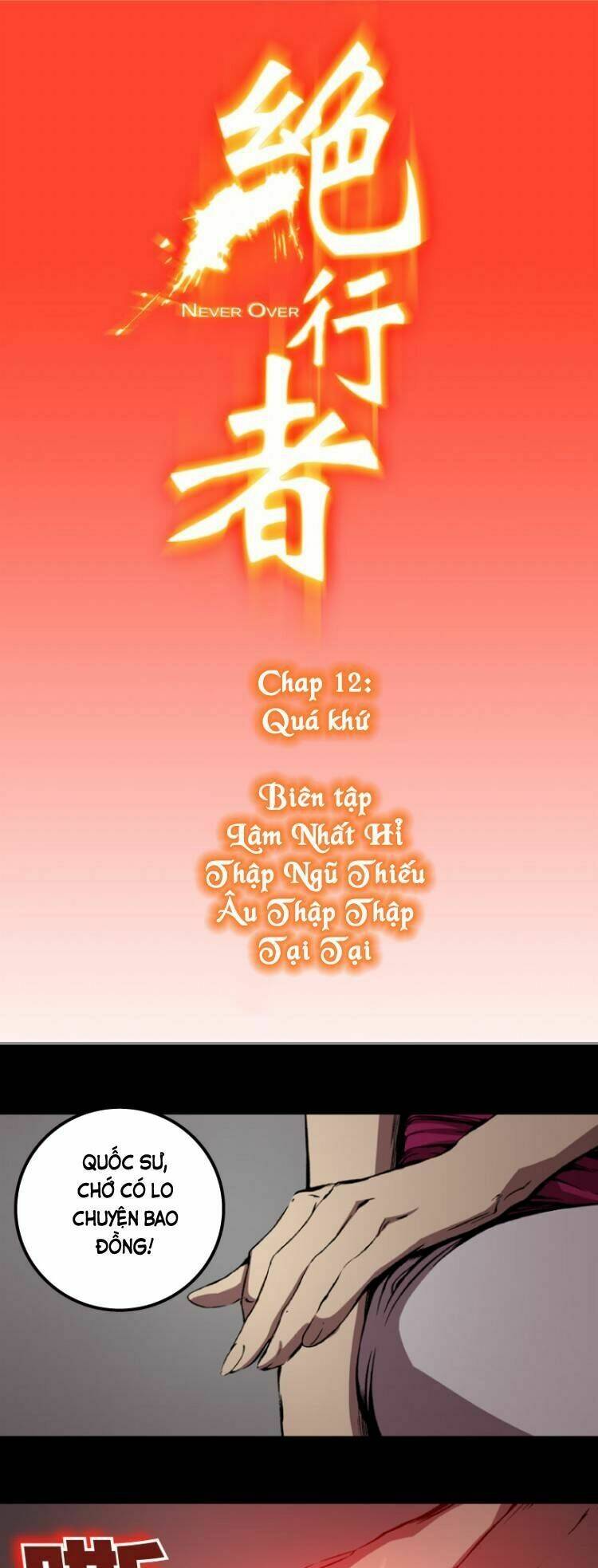 tuyệt hành giả (never over) chapter 12 2