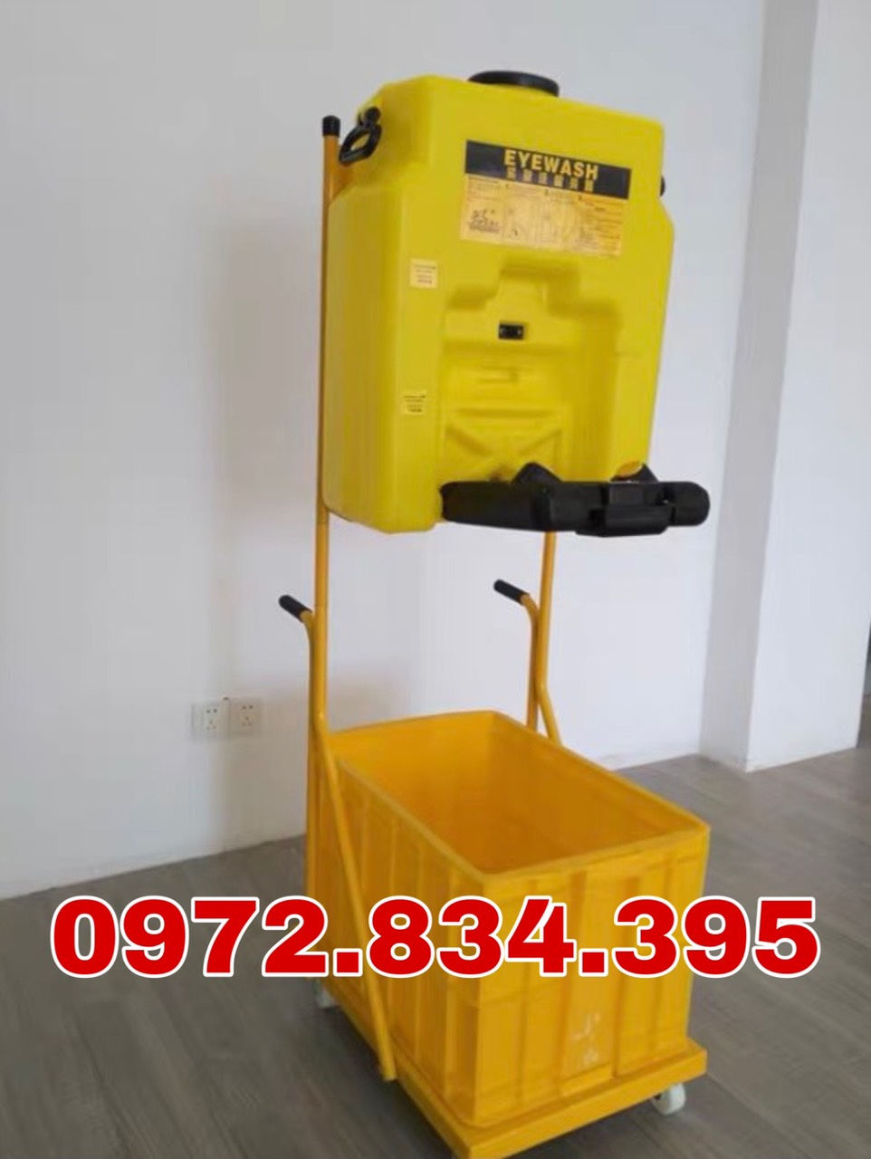 Bình rửa mắt khẩn cấp di động 53 lít