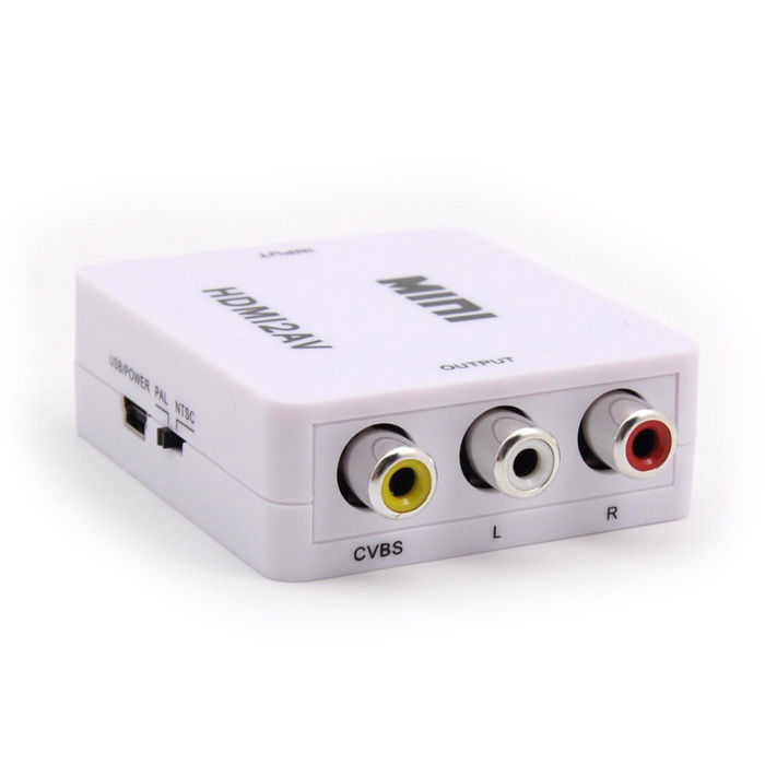 Bộ chuyển đổi tín hiệu từ HDMI sang AV Mini - HDMI to AV Mini - Hàng Nhập Khẩu