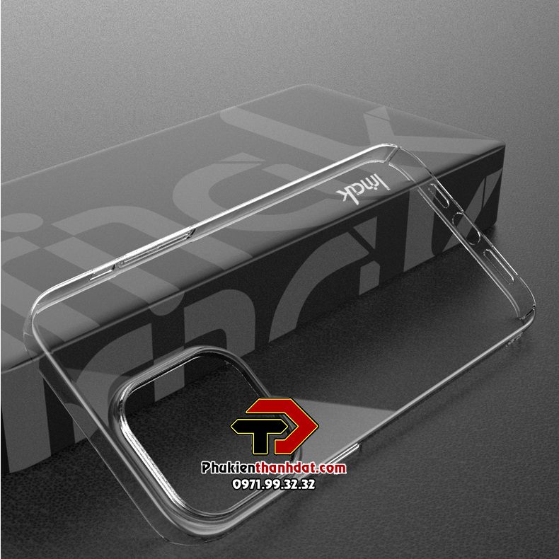 Ốp lưng trong suốt cho iPhone 14 Pro chính hãng IMAK phủ nano không ố màu - Hàng chính hãng