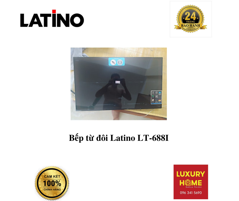 Bếp từ đôi Latino LT-688I - HÀNG CHÍNH HÃNG