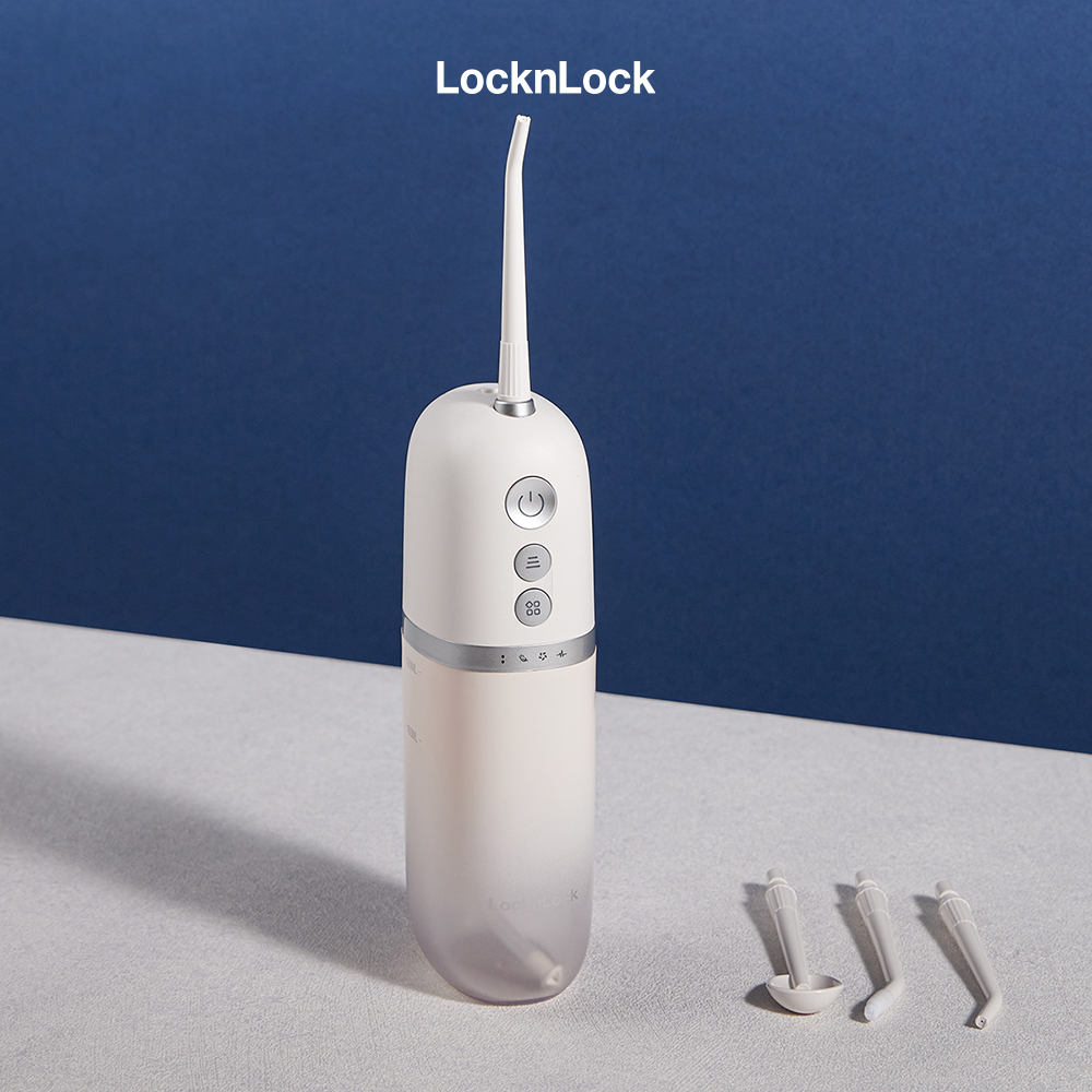 Máy tăm nước LocknLock ENR146WHT - Dung tích 190ml - Màu trắng