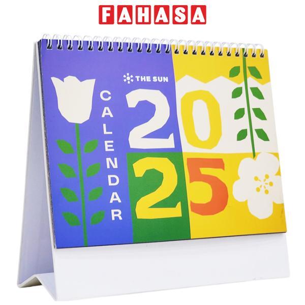 Lịch Bàn Chữ A 2025 - Aesthetic Calenda - 2025-XNI