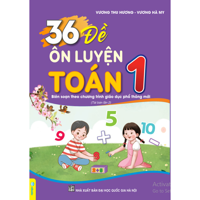 Sách - 36 Đề Ôn Luyện Toán 1 - Biên soạn theo chương trình giáo dục phổ thông mới - ndbooks