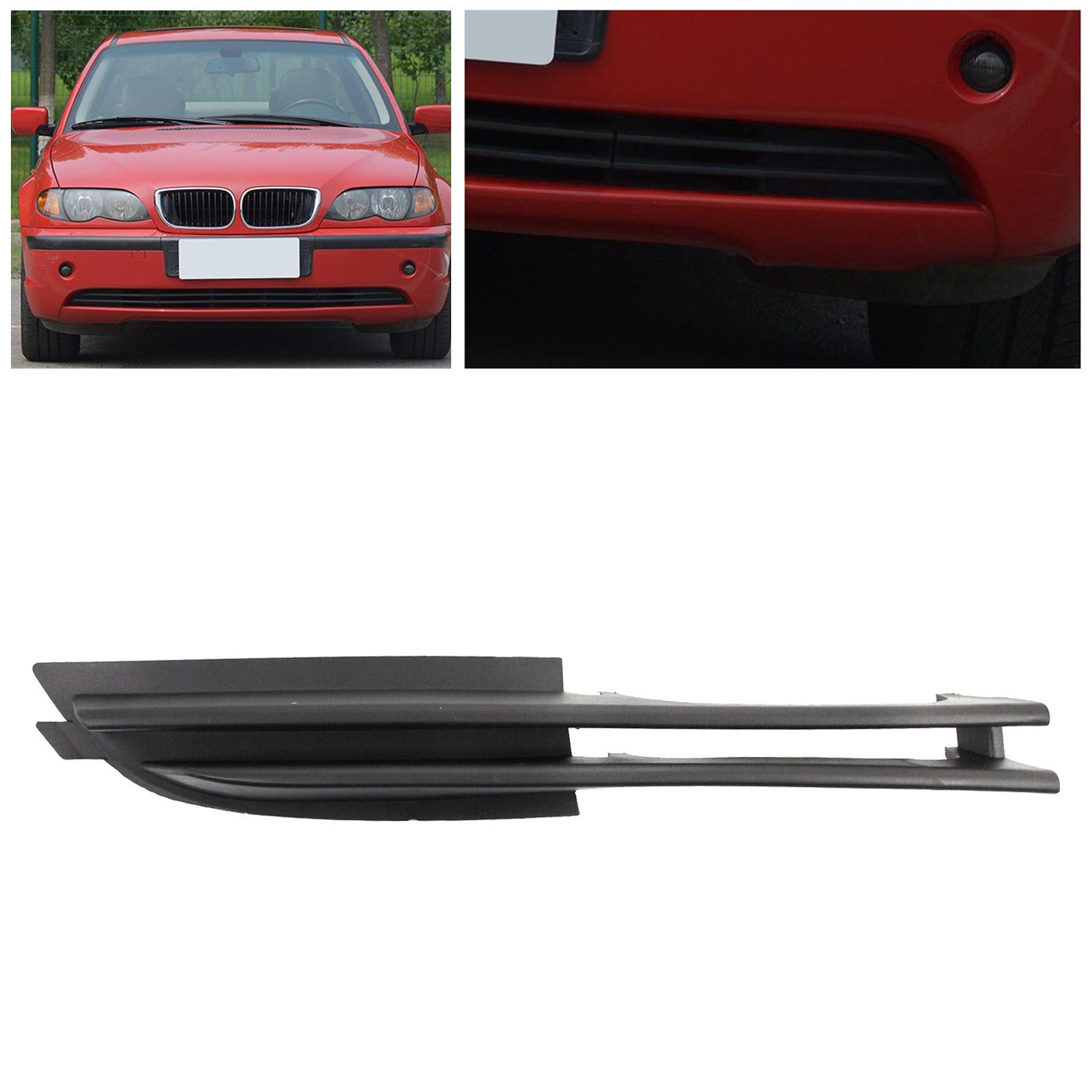 Front Bumper Fog Light Grille for  E46  M Sedan  Base Wagon