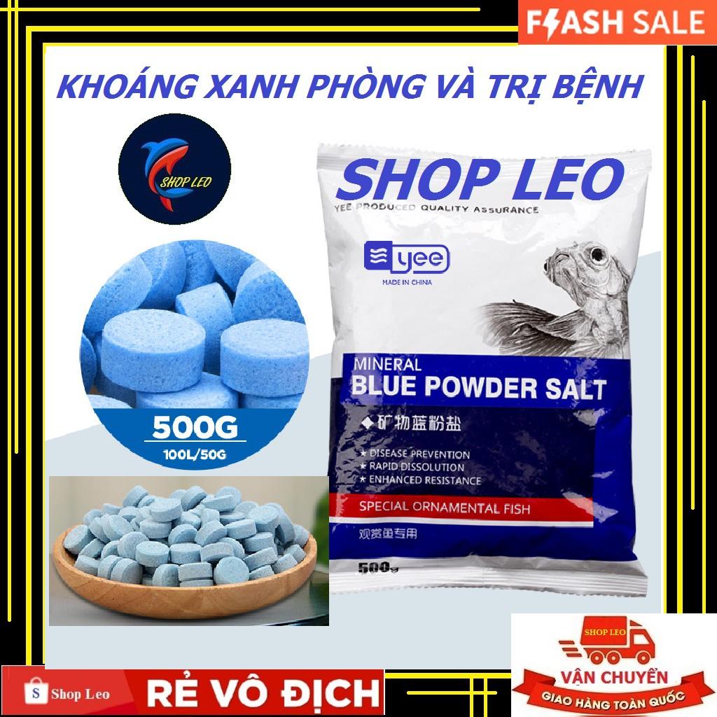 Muối khoáng nén 4 màu cho cá cảnh- Muối Khoáng viên nén Cho Hồ Cá Cảnh - Bể cá