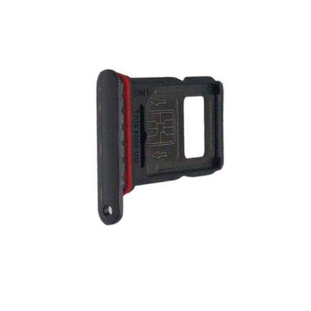Dual SIM Card Holder Slot Tray Replacement for OnePlus 7Pro Seven Pro Gray