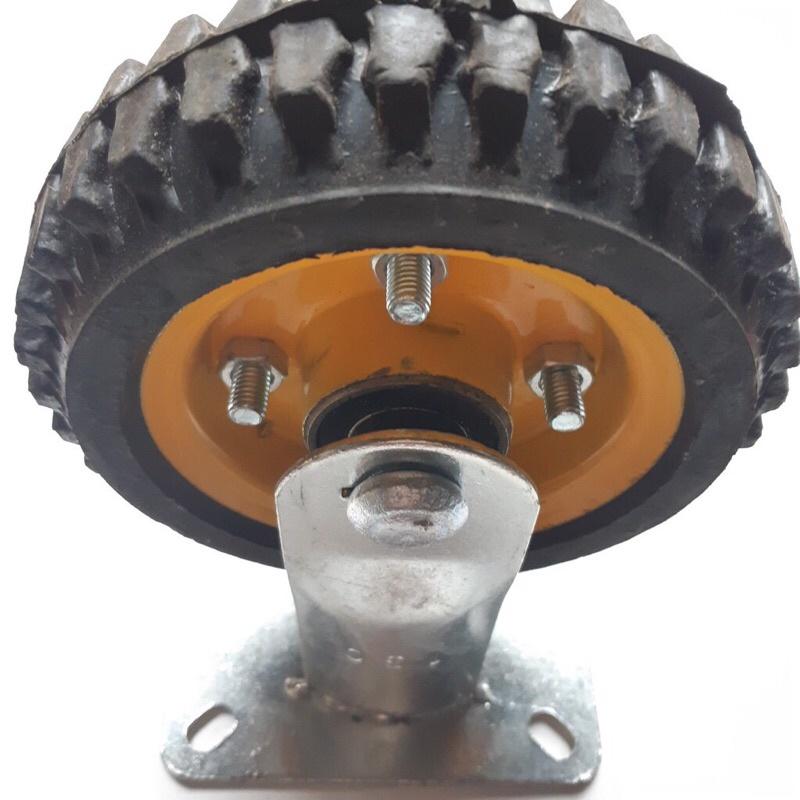 Bộ 4 Bánh xe cao su 160x50mm tải trọng 300kg giá rẻ