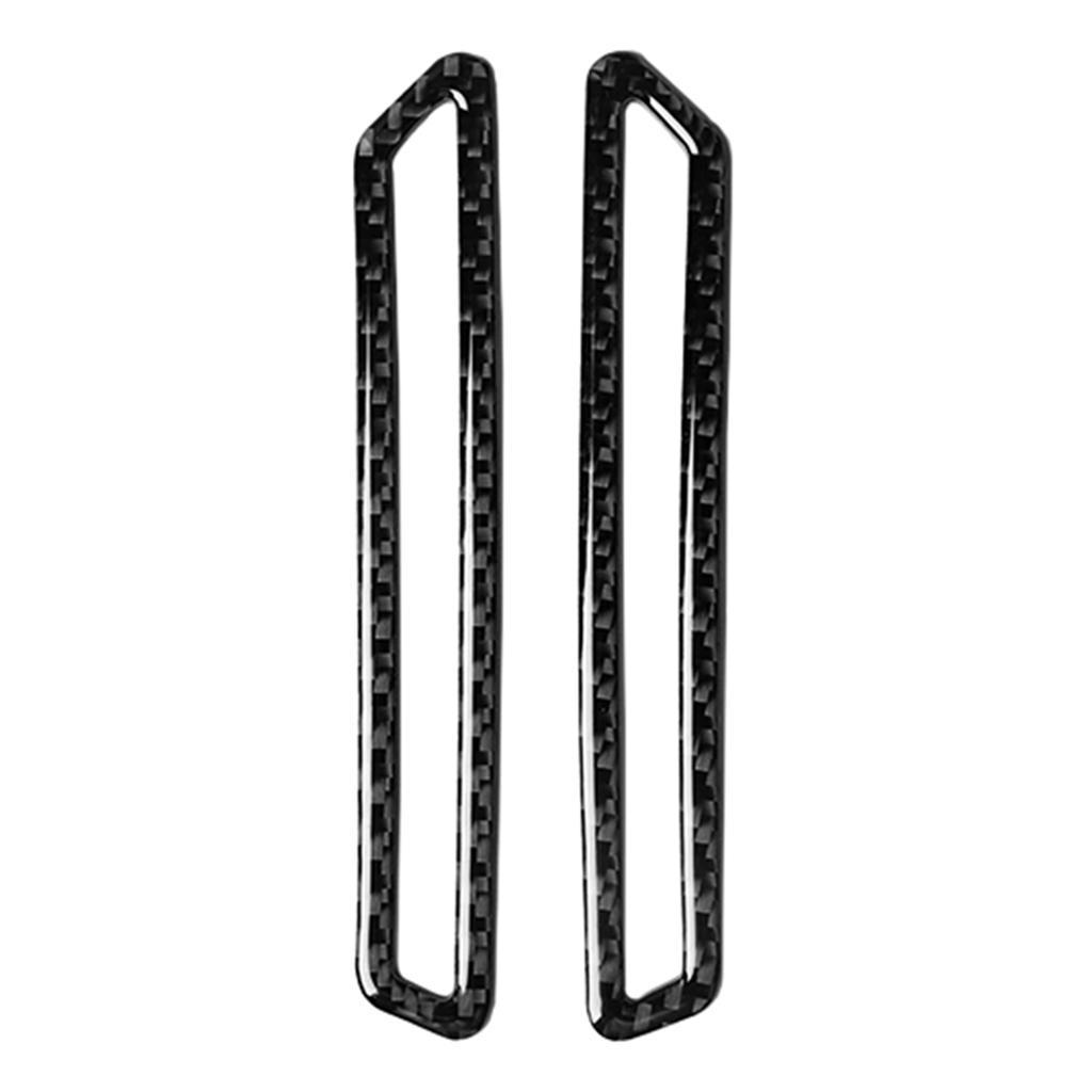 Carbon Fiber Auto Air Outlet Cover Case Trim Sticker for Alfa Giulia