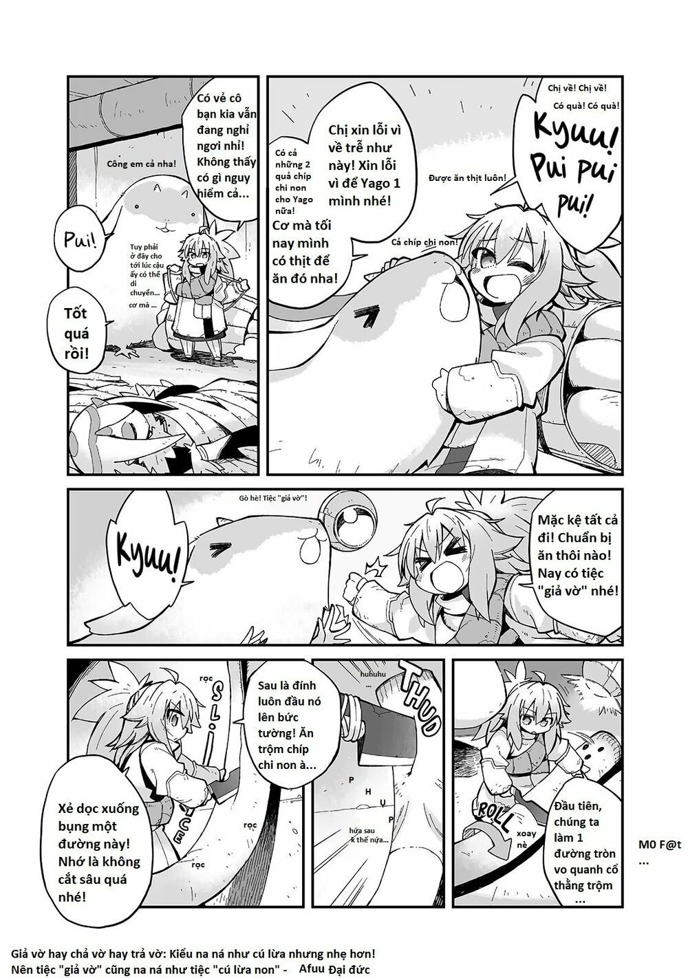 ngay cả khi hậu tận thế, thật hạnh phúc vẫn còn được sống... chapter 8 1