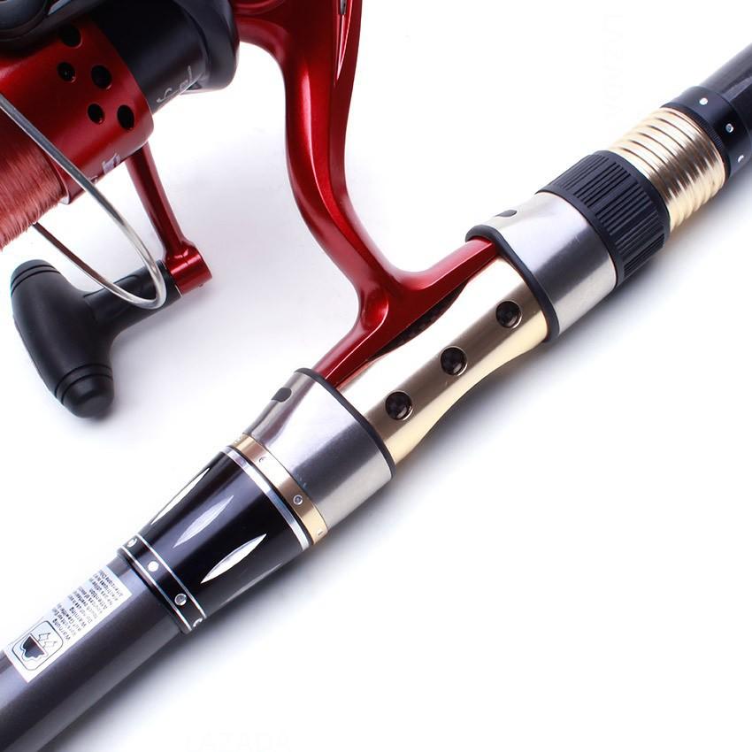 Bộ Cần Câu Cá Cacbon Cao Cấp 2m7 Chính Hãng KHP