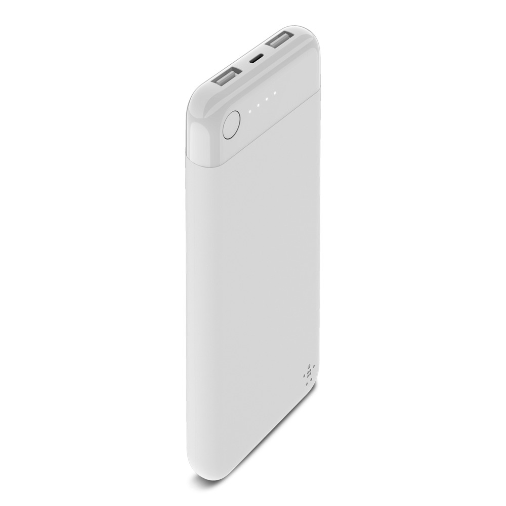 Pin Sạc Dự Phòng Cao Cấp BELKIN 10000mAh Input Lightning F7U046bt Thiết Kế Sang Trọng Hiện Đại, Sạc Nhanh, An Toàn, Siêu Bền, Mỏng Nhẹ - Hàng Chính Hãng