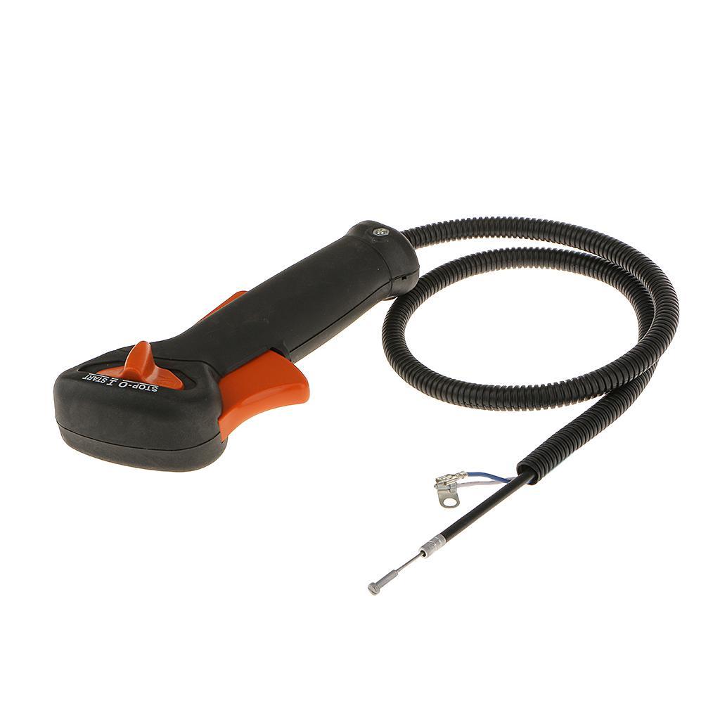 Throttle Control Cable with Switch Fits for  FS120 Strimmer