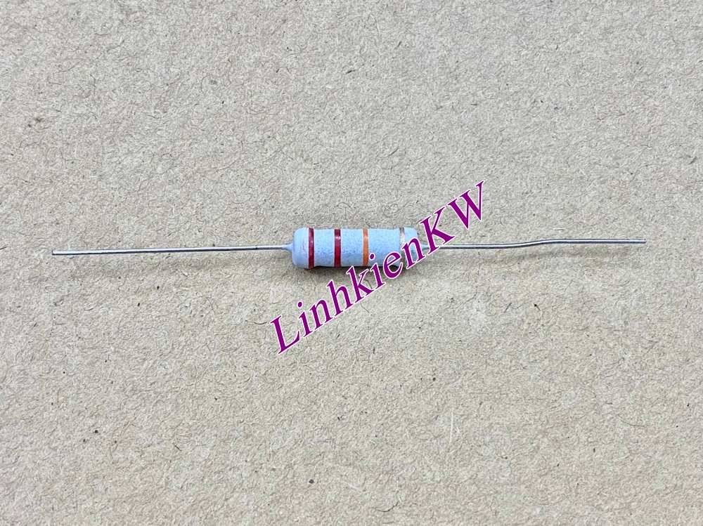 Điện trở vạch 2W màng cacbon các loại mới 100%