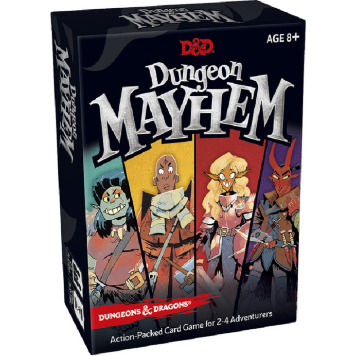 Trò Chơi Thẻ Bài Board Game Dungeons &amp; Dragons - Dungeon Mayhem Tiếng Anh Chất Lượng Cao
