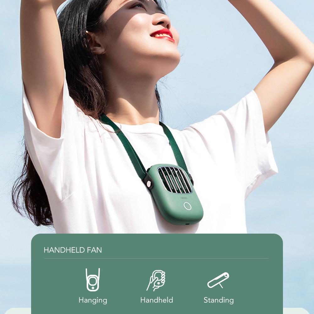 Quạt cầm tay mini có thể sạc lại USB,với 3 mức điều chỉnh gió,hoạt dộng yên tĩnh, Kích thước nhỏ gọn