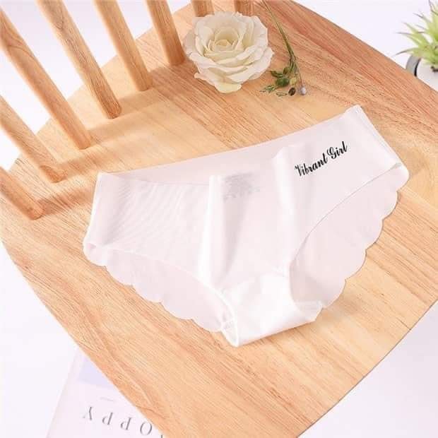 Combo 5 Quần Lót Nữ Vibrant Girl Su Trơn Viền Gợn Sóng MS1028 –  Giao nhiều màu ngẫu nhiên - Tặng kẹp tóc siêu bền