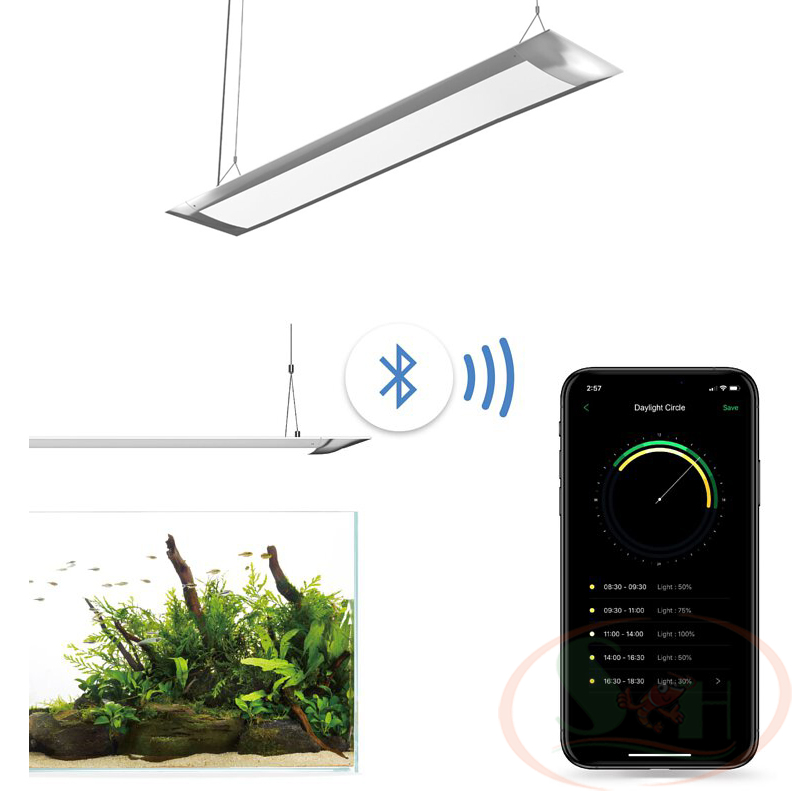 Đèn led ONF Flat One 60, 90 cm quang phổ trồng cây bể thủy sinh cá tép