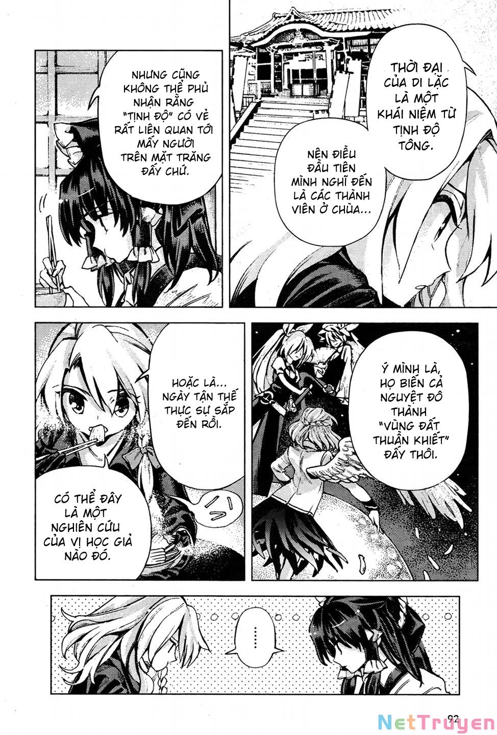 Touhou Suzunaan ~ Forbidden Scrollery Chapter 34: - Ai lan truyền tin đồn mị dân? - Trang 8