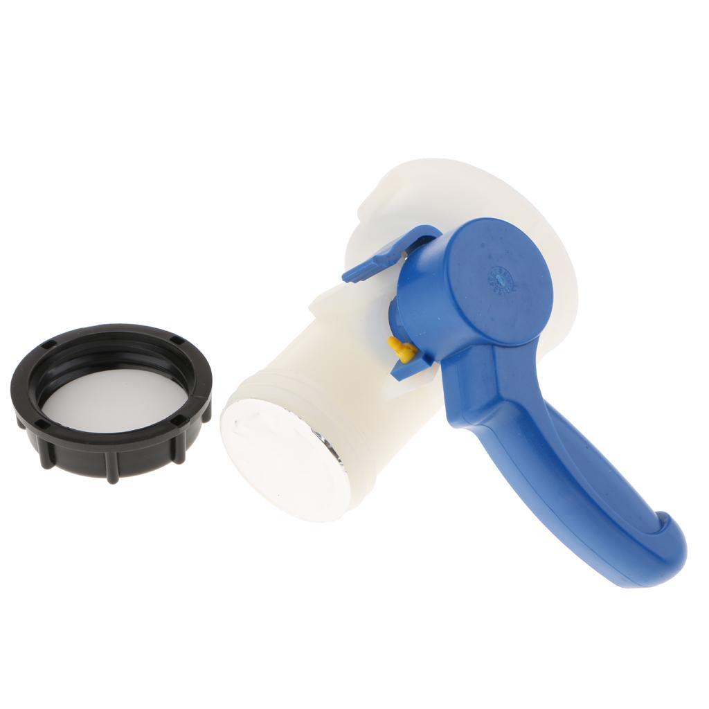 1000L IBC Tank Butterfly Valve Tap Water Adapter High Density PE 75mm