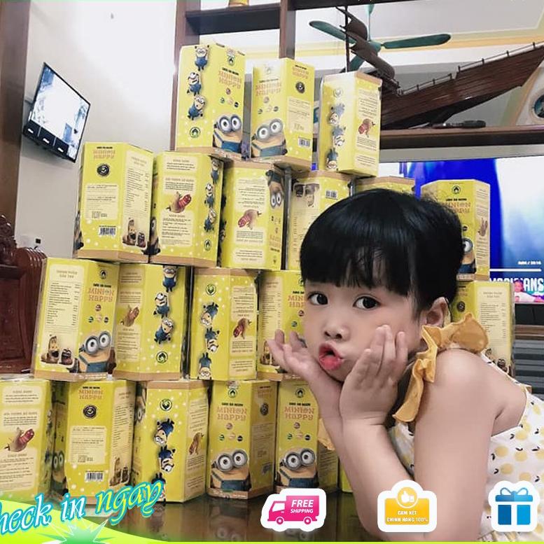 Siro ăn ngon MINION HAPPY DR.MAYA 30 Gói hỗ trợ bé ham ăn, tiêu hóa tốt, chống suy dinh dưỡng