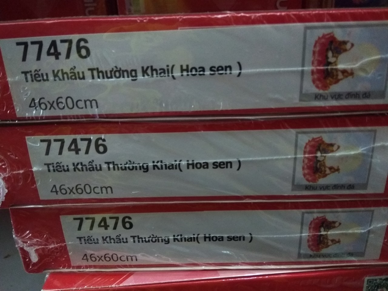 Tranh đính đá Phật Di Lạc 77476 kt 46*60cm chưa đính