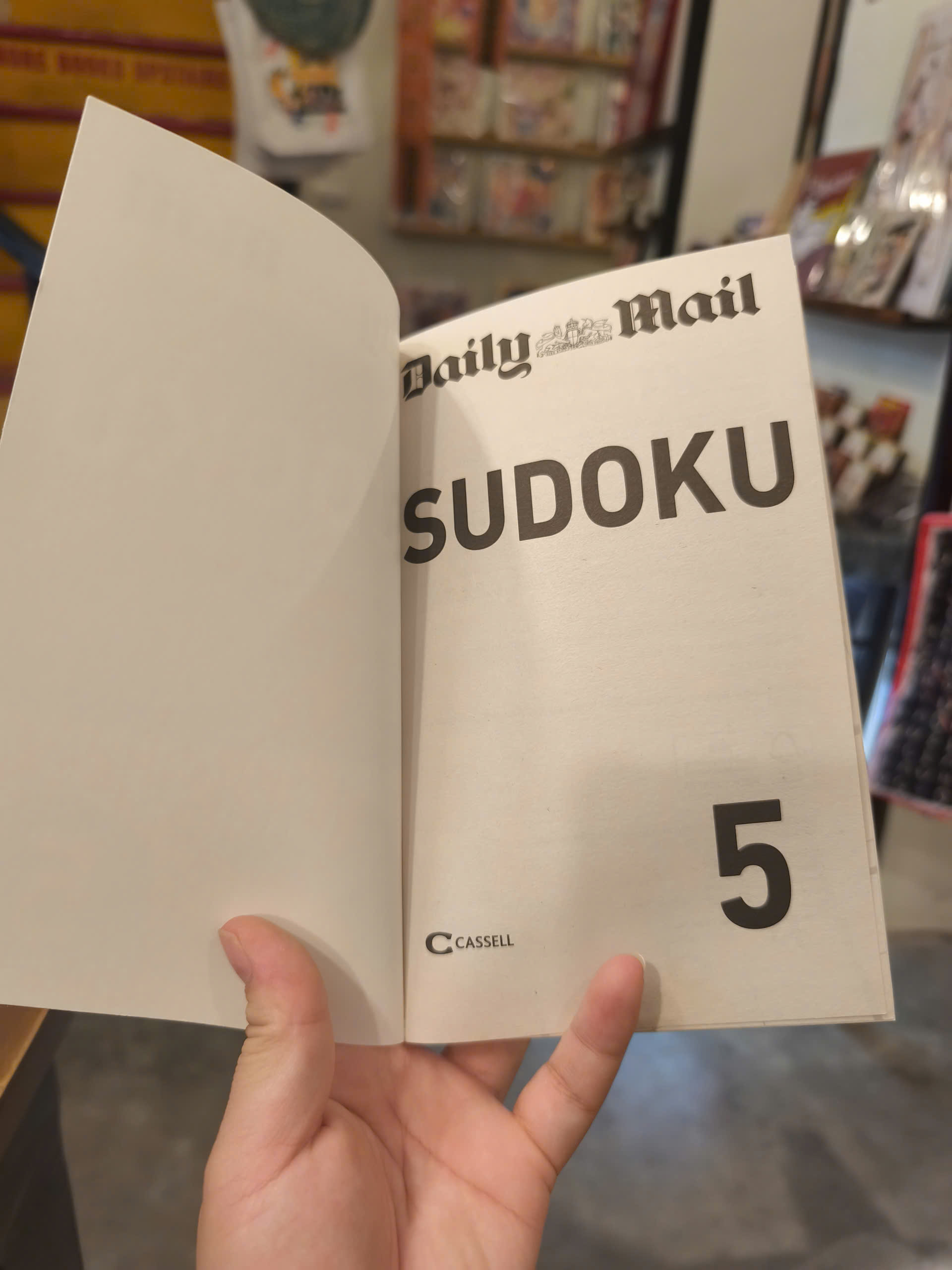 Sách - Sudoku 5 | Games / Ngoại văn Nhập khẩu UK / Trò chơi giải trí