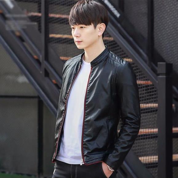 Áo Khoác Da nam hàn quốc Modelfashion AD9153 - Tặng nón