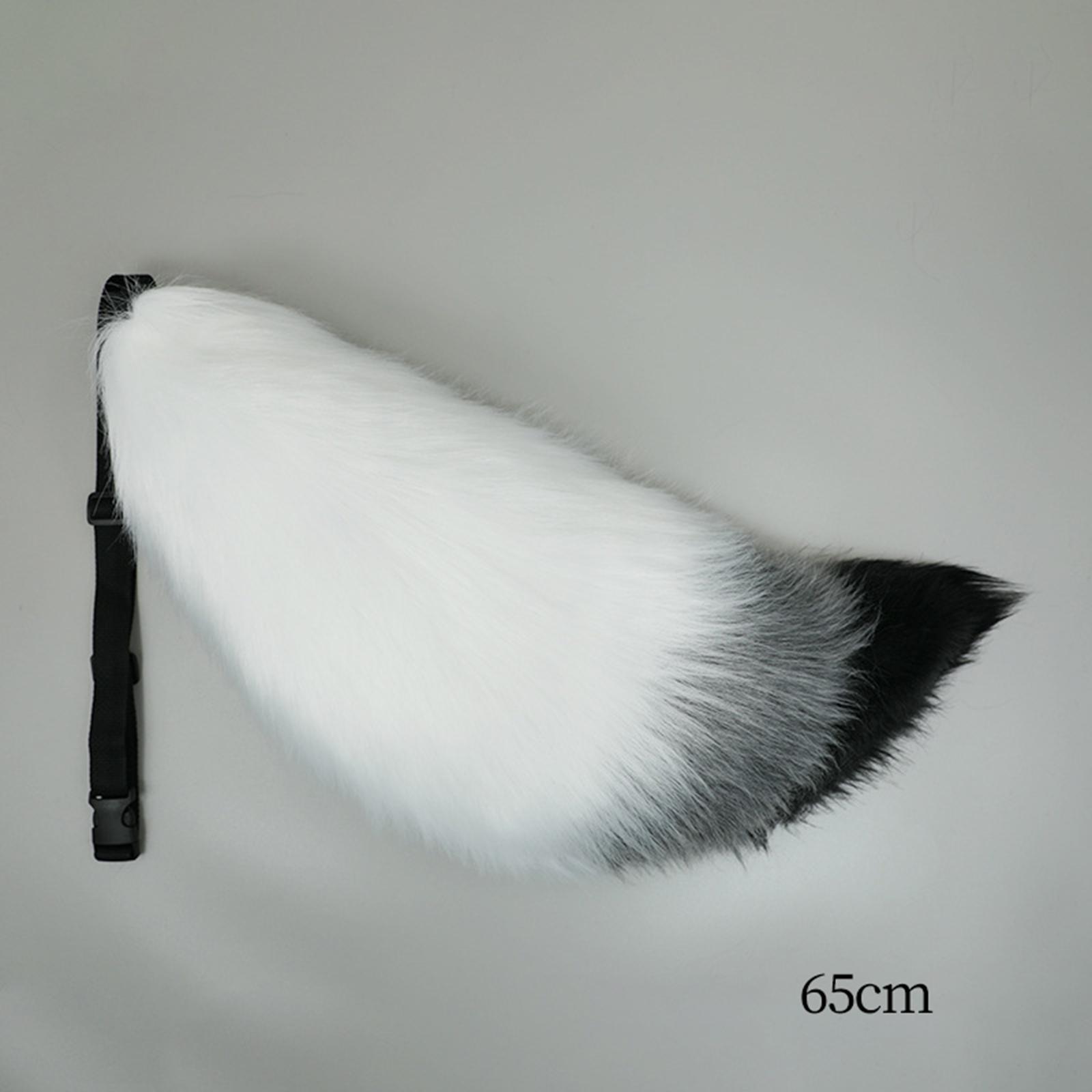 Faux Furry Fox Long Tail  Animal Big Tail Cosplay Prop Costume