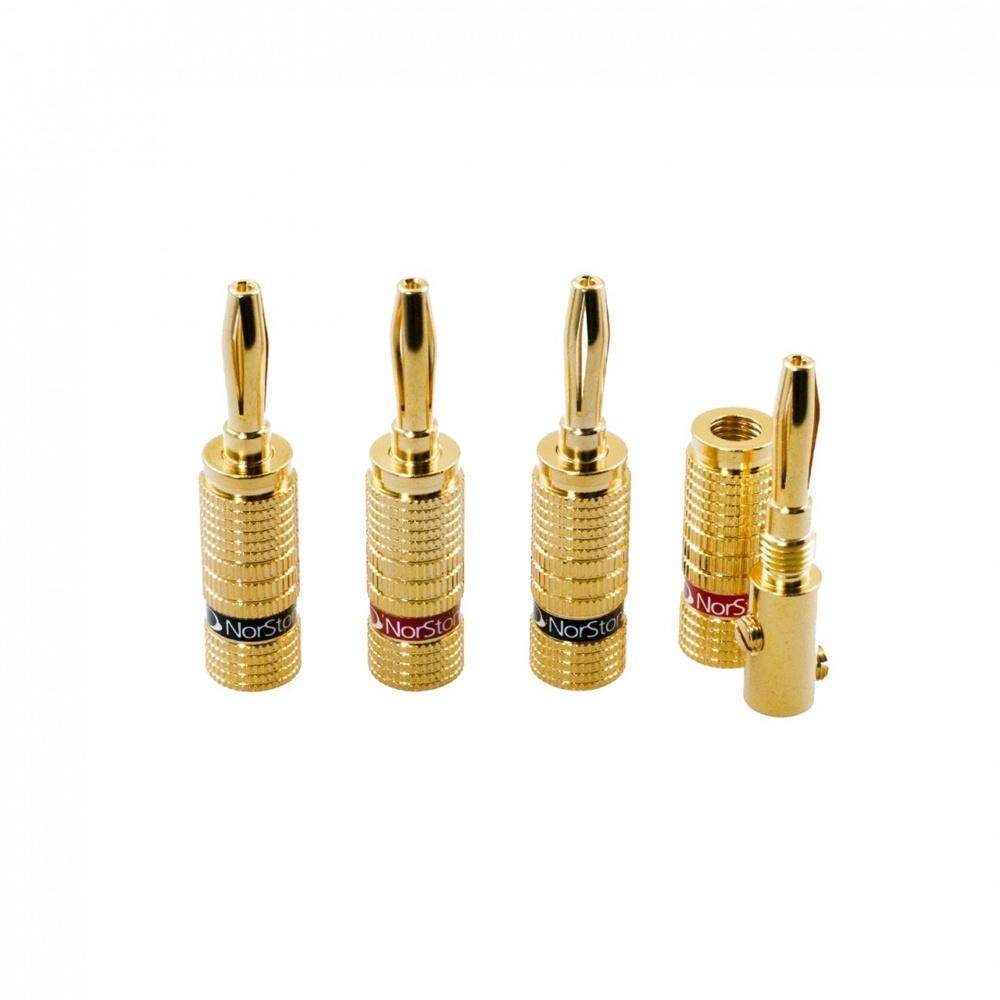 Jack bắp chuối NORSTONE Banana Plugs Gold - Hàng chính hãng, giá tốt