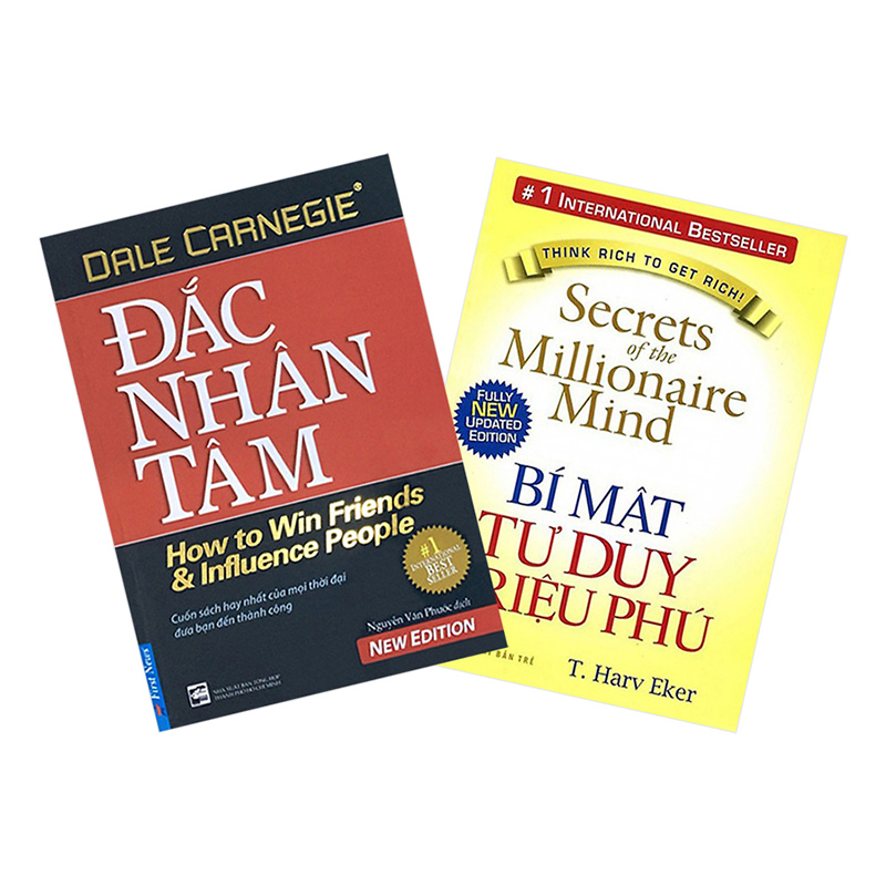 Combo Đắc Nhân Tâm + Bí Mật Tư Duy Triệu Phú
