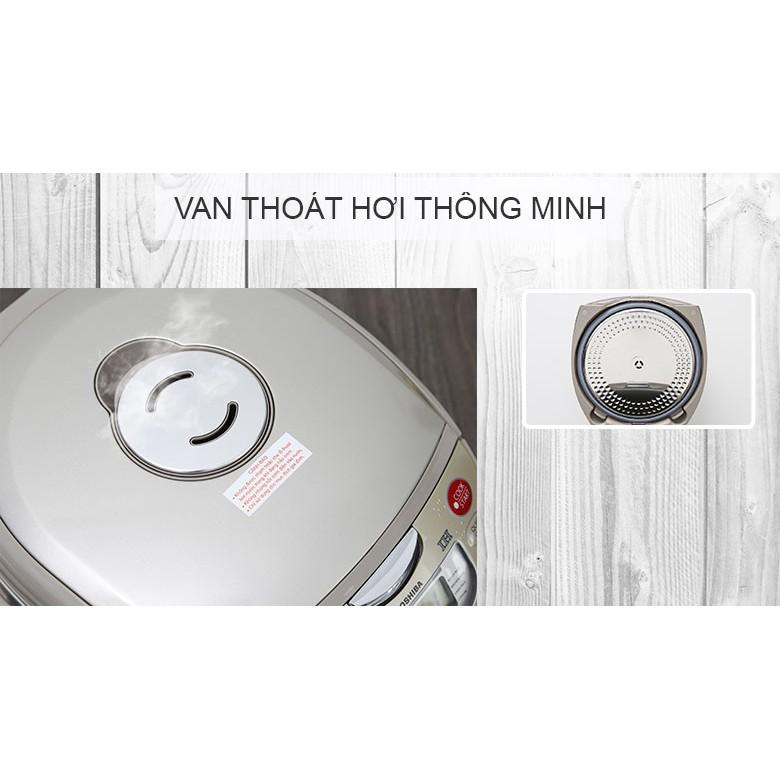 Nồi cơm điện cao tần Toshiba 1.8 lít RC-18RH(CG)VN - Hàng Chính Hãng - Chỉ Giao tại TPHCM