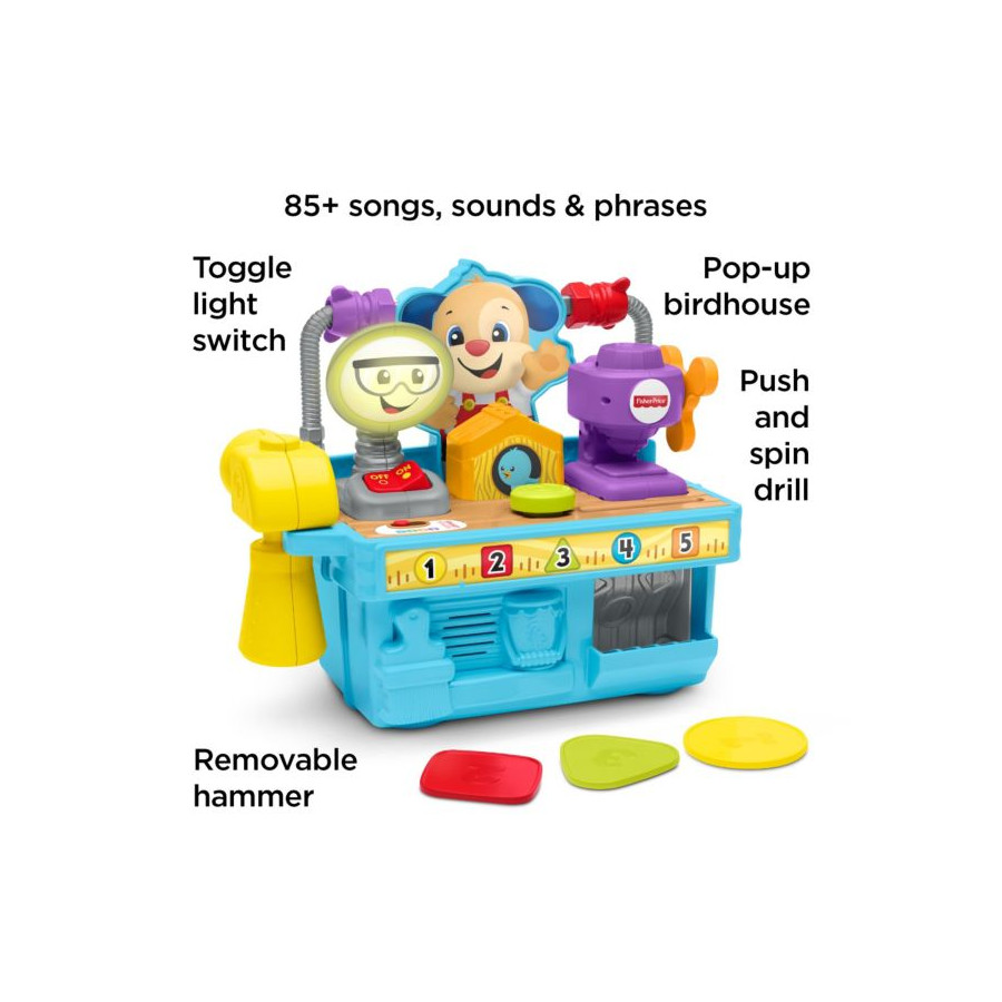 Đồ Chơi FISHER PRICE Bộ Dụng Cụ Sửa Chữa Có Nhạc & Đèn FYK55