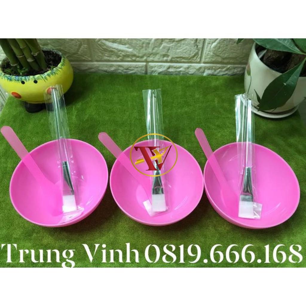 Combo Bát Dẻo Trộn Mặt Nạ - Chén, Chổi, Thìa, Cọ Đắp Mặt Nạ